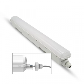 INTERLight waterdicht armatuur 18W 2.100lm koelwit 4000K 60cm IP65 (IL-EWP6018K4)