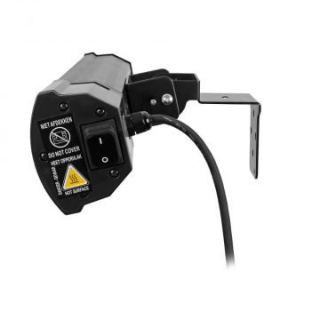 Eurom elektrische terrasverwarming 1500W met afstandsbediening IP65 - zwart (334425)