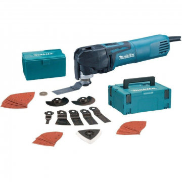 Makita multitool met accessoires 320W 230V in Mbox (TM3010CX3J)