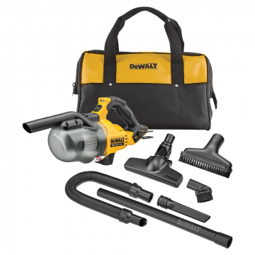 DeWALT accu steelstofzuiger L-klasse 18V XR basic body in opbergtas (DCV501LN-XJ)