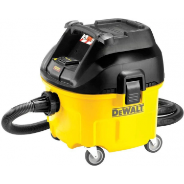 DeWALT stofzuiger nat en droogzuiger L-klasse 30l 1400W 230V met autostart WCD (DWV901L-QS)