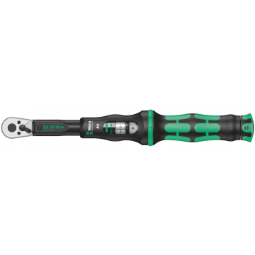 Wera draaimomentsleutel click-torque A6 met omschakelratel instelbaar 1/4" 2,5-25Nm (05075605001)