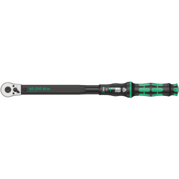 Wera draaimomentsleutel click-torque C3 met omschakelratel instelbaar 1/2" 40-200Nm (05075622001)