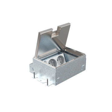 HPL smartbox pro 65mm incl 2x WCD met penaarde - RVS (582.0022B)