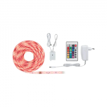 Paulmann LED strip volledige set 24V RGB 30LED/m - 5 meter (78978)