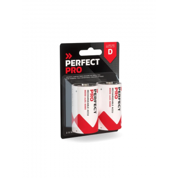 PerfectPro NiMH oplaadbare batterij D 8000mAh - set van 2 stuks (b-d2)