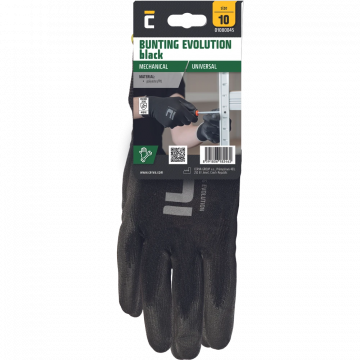 Cerva Bunting Evolution polyester handschoen maat 11 (0108004599110BN)