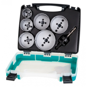 Wolfcraft klokboor Bi-metaal voor elektra Ø40-86mm 7-delig (5423000)