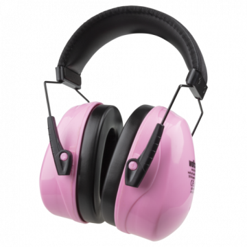 Wolfcraft gehoorbeschermer Kids 27dB - roze (4961000)