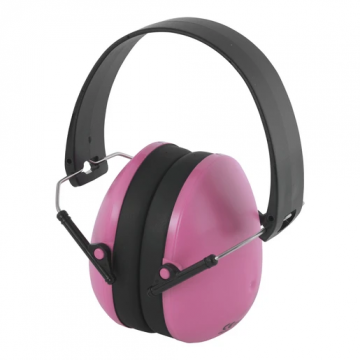 Wolfcraft gehoorbeschermer Kids 27dB - roze (4961000)