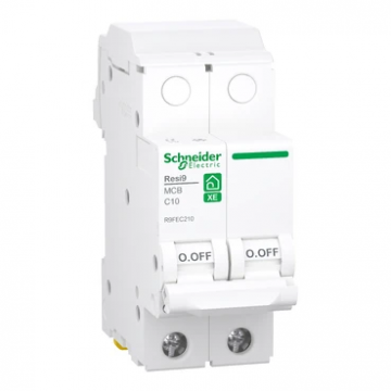 Schneider Electric automaat inklikbaar 2-polig 10A C-curve (R9FEC210)