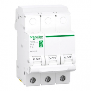 Schneider Electric automaat inklikbaar 3-polig 16A C-curve (R9FEC316)