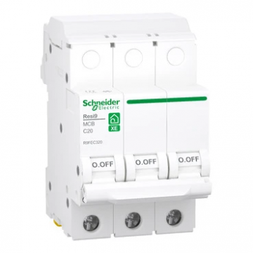 Schneider Electric automaat inklikbaar 3-polig 20A C-curve (R9FEC320)
