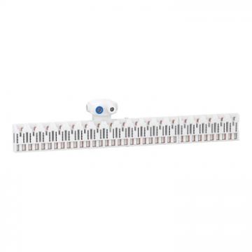 Schneider Electric Resi9 XE verdeelblok met connector 2-polig 18 modules (R9XEC618)