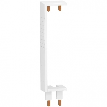 Schneider Electric verticale verdeelrail voor differentieelstroominrichting 1P+N 25 tot 63A 150mm (R9EXV150)