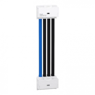Schneider Electric Resi9 XE verdeelmodule 4-polig verticaal met connectors boven en onder (R9XEV7CN)