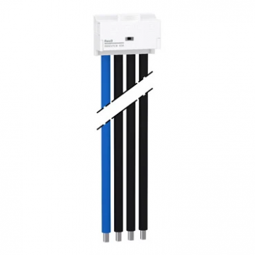 Schneider Electric Resi9 XE verdeelmodule 4-polig met connector kabel (R9XEV7CB)