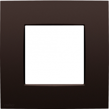 Niko afdekplaat 1-voudig - Intense Dark Brown (135-76100)