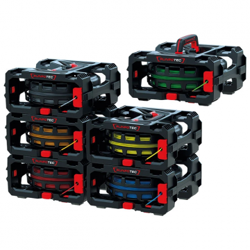 Runpotec kabelafroller CB260 kabelbox modulair stapelbaar 6-delig (10217)