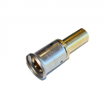 Henco overgangskoppeling pers x koperen buis 26mm x 28mm (29P-2628)