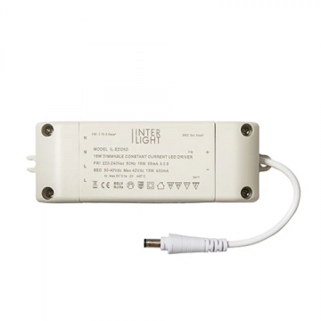 INTERLight Easyfit LED driver 15W 400mA-230V - dimbaar (IL-EDD6D)