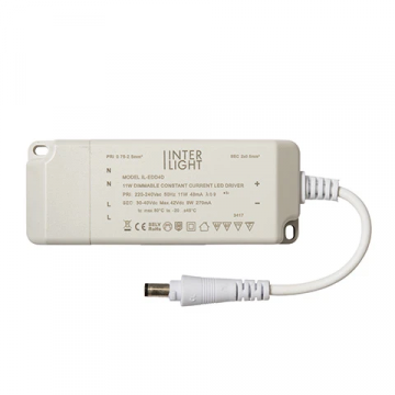 INTERLight Easyfit LED driver 11W 250mA-230V - dimbaar (IL-EDD4D)