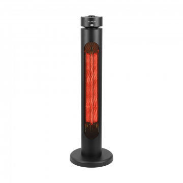 Eurom elektrische staande terrasverwarming zwenkbaar 2000W Golden 2000 Shadow Tower (335538)