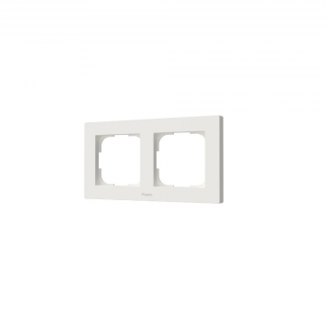 Aqara afdekraam 2-voudig Switch Frame H2 EU - wit (FE-X01D-W)
