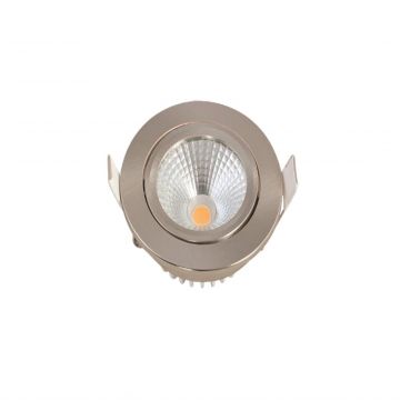 EMhub waterdichte inbouwspot rond aluminium 5W 450lm 2700K zaagmaat Ø75mm incl DimDriver