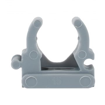 EMhub buisklem 16 - 19mm grijs per 100 stuks (4085008)..