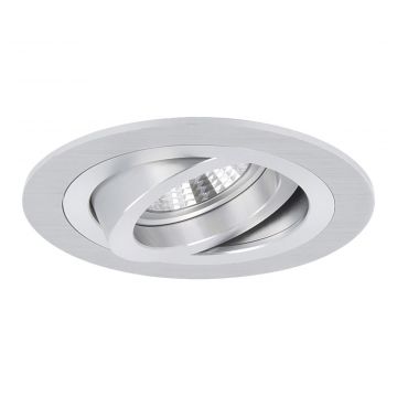 Yphix inbouwspot rond kantelbaar aluminium GU10 zaagmaat Ø80mm - diameter 92mm (50114402)