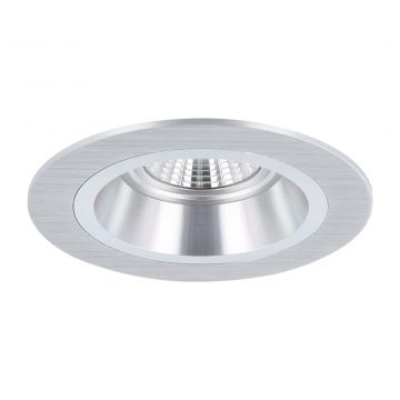 Yphix inbouwspot rond vast aluminium GU10 zaagmaat Ø78mm - diameter 93mm - verdiept (50114403)