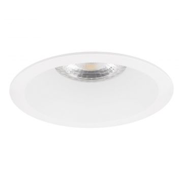 Yphix inbouwspot rond vast wit GU10 zaagmaat Ø70mm - diameter 82mm - verdiept (50114425)