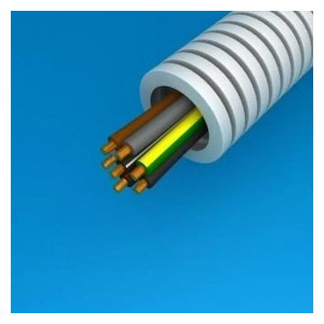Snelflex flexibele buis VOB draad 7G1.5mm2 - 20mm per rol 100 meter (SF7G15)