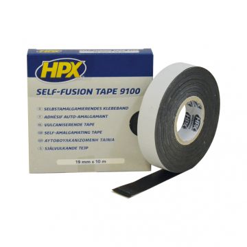 HPX vulkaniserende tape 19mm x 10 meter zwart (SF1910)