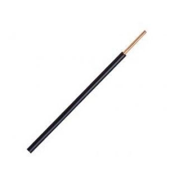 Waskönig+Walter VOB draad (H07V-U) 1.5mm2 Eca zwart - per rol 100 meter (769988)