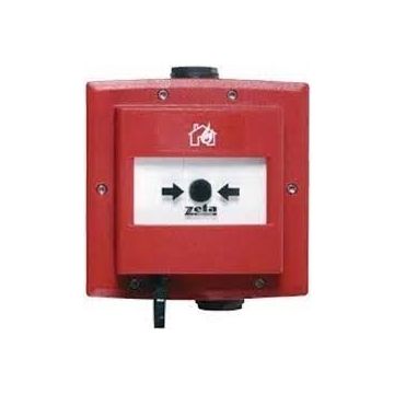 Chubb Fire Security (Ajax) handbrandmelder ZT-CP3/WP/AD incl. isolator IP67 (809-250929)