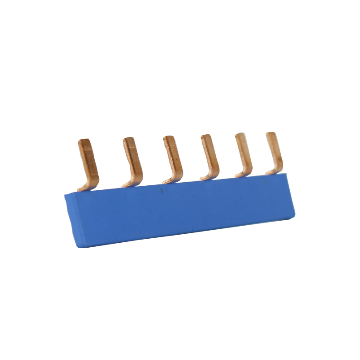 EMAT doorverbinder 6-voudig blauw (85220031)