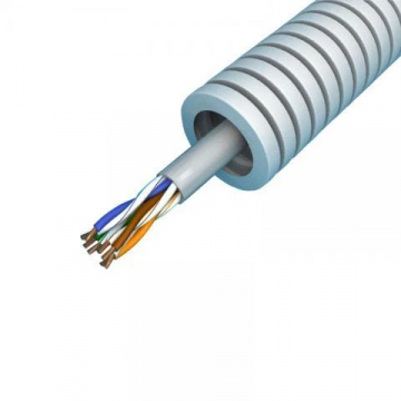 Snelflex flexibele buis data U/UTP CAT6 - 16mm per rol 100 meter (SFUTP6)