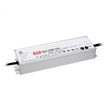 Meanwell LED driver 240W 24V (HLG-240H-24A)