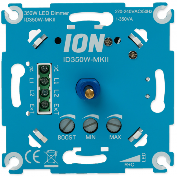 ION industries universele LED dimmer 0.3-350W (90.100.030)