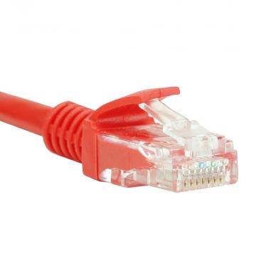 EMhub CAT5e netwerkkabel 0.5 meter rood