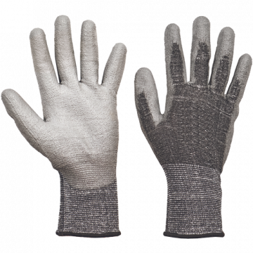 Fridrich&Fridrich rook Light snijbestendige handschoen met PU palmcoating maat 9 (0113009399090BN)