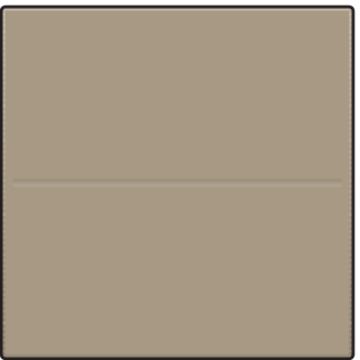 Niko afwerkingsset voor draadloze schakelaar met 2 toetsen - Intense Bronze (123-00001)