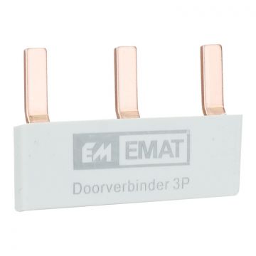 EMAT doorverbinder 3-voudig grijs (85220023)
