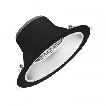 Profolux LED downlighter 20W 1800lm CCT zaagmaat Ø1950mm Ø232mm IP20 - zwart (D2205-CM-TW-2)
