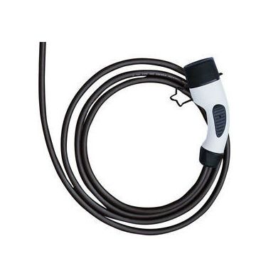 EVHUB laadkabel type 2 met open eind - 3,7 tot 22kW - 3 meter