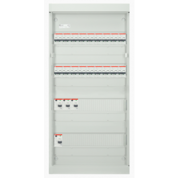 Vynckier voorbedrade zekeringkast 72 modules 1 fase