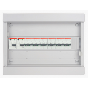 Vynckier voorbedrade zekeringkast 18 modules 1 fase