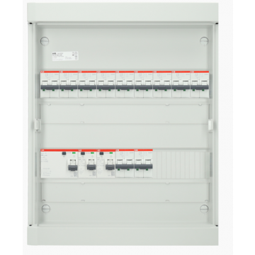 Vynckier voorbedrade zekeringkast 36 modules 3 fase